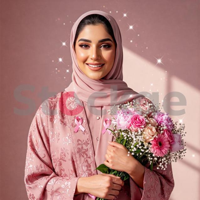 Hopeful Pink Portrait