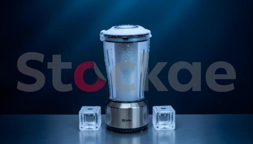 Icy Blender Ready for Action